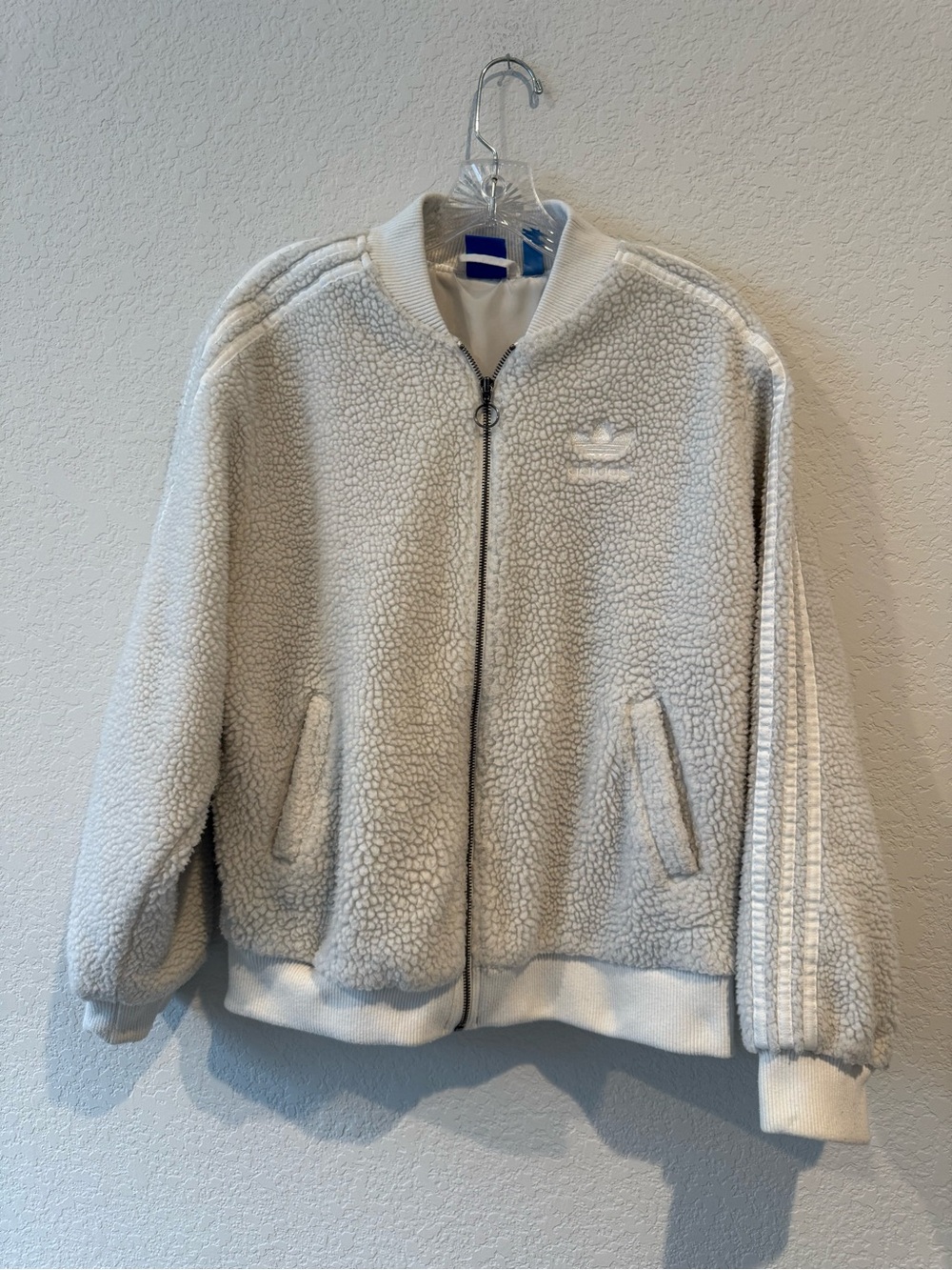 adidas Sherpa Zip Bomber Jacket